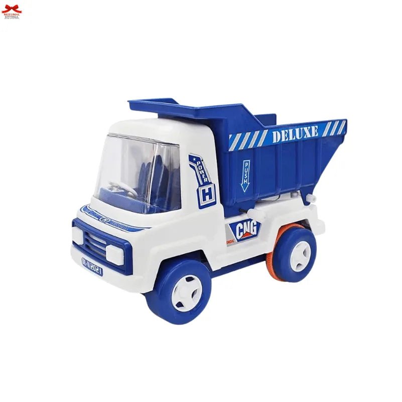 Hindal DLX Friction Dumper Truck Toy Non-Toxic Plastic Motumal-motumal