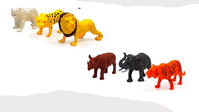 Jungle Adventure Large Animal Toy Figures Kids Motumal-motumal