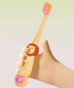 Kids Cartoon Lion Toothbrush Soft Bristles Fun Dental Care Motumal-motumal