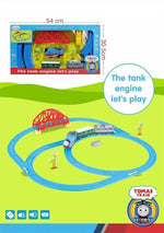 Kids Toy Train Track Engine Battery Operated Light Sound Motumal-motumal