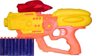 Braintastic Absolute Fire 2-in-1 Water Crystal Bombs & Gel Ball Blaster Toy for Kids – Outdoor Action Shooting Game