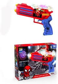 MontyMaestro Avengers Musical Gun Toy – Light & Sound Activity Toy for Kids | Fun Action Play Gift