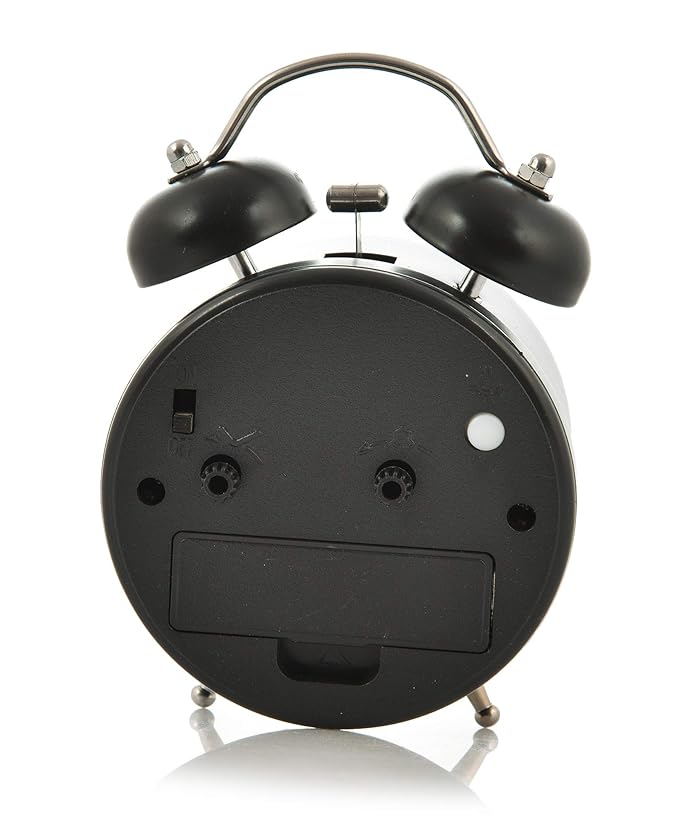 London Twin Bell Alarm Clock Heavy Sleepers Motumal-motumal