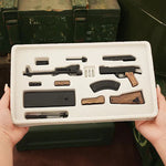LT 1:3 Scale Diecast Metal Rifle Model Build Kit Motumal-motumal
