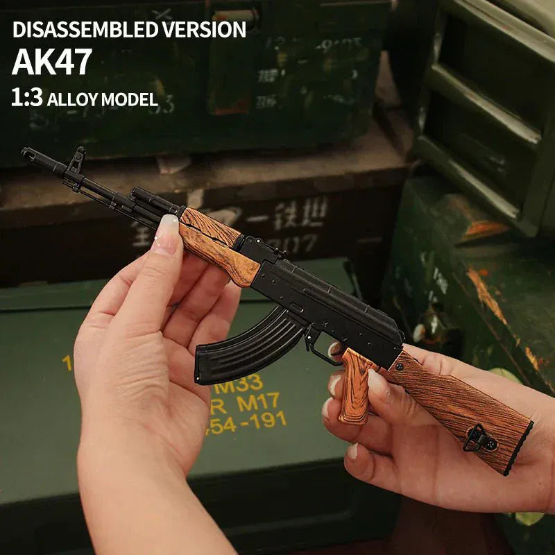 LT 1:3 Scale Diecast Metal Rifle Model Build Kit Motumal-motumal