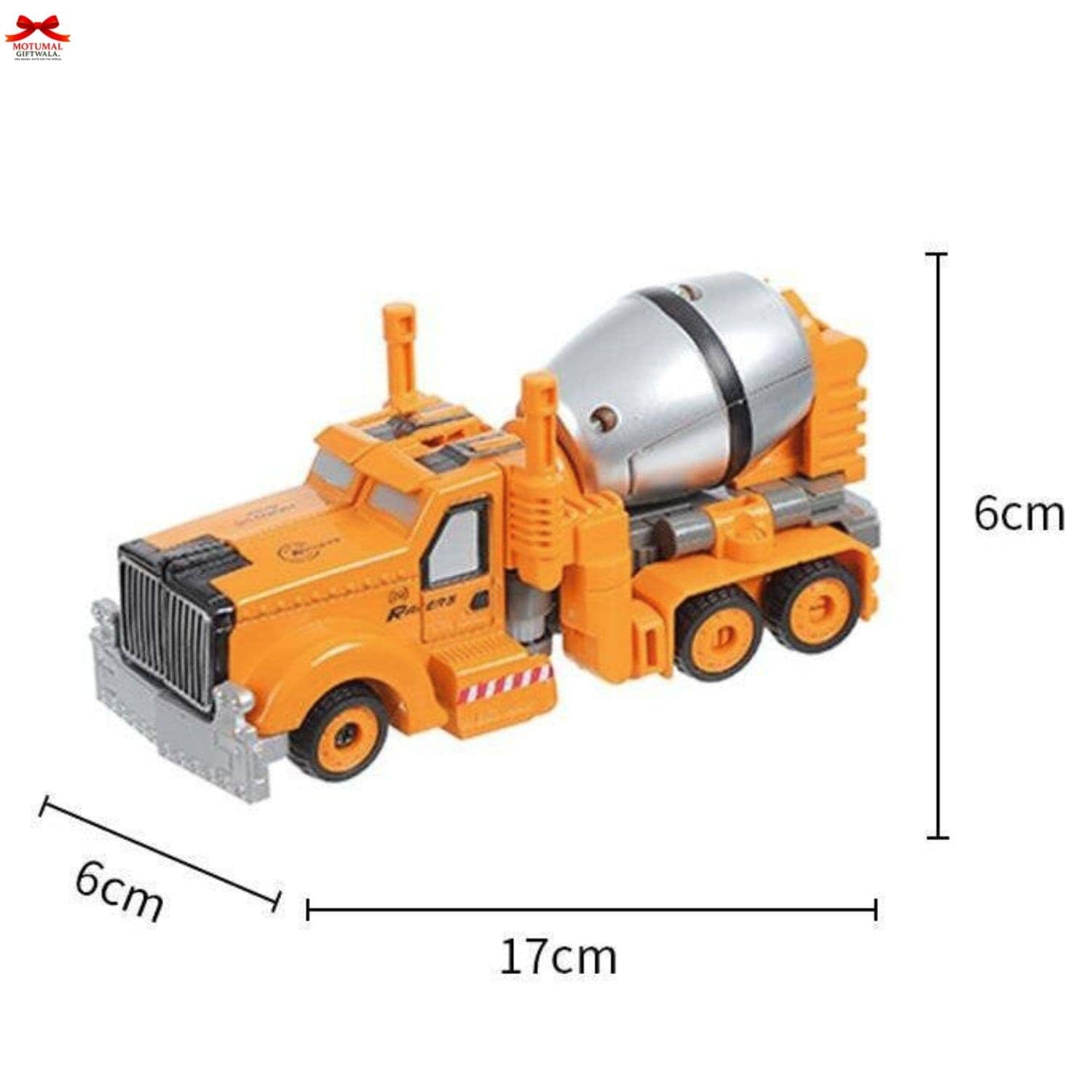 Lumo Deformation Dump Truck Robot Toy Lights Motumal-motumal