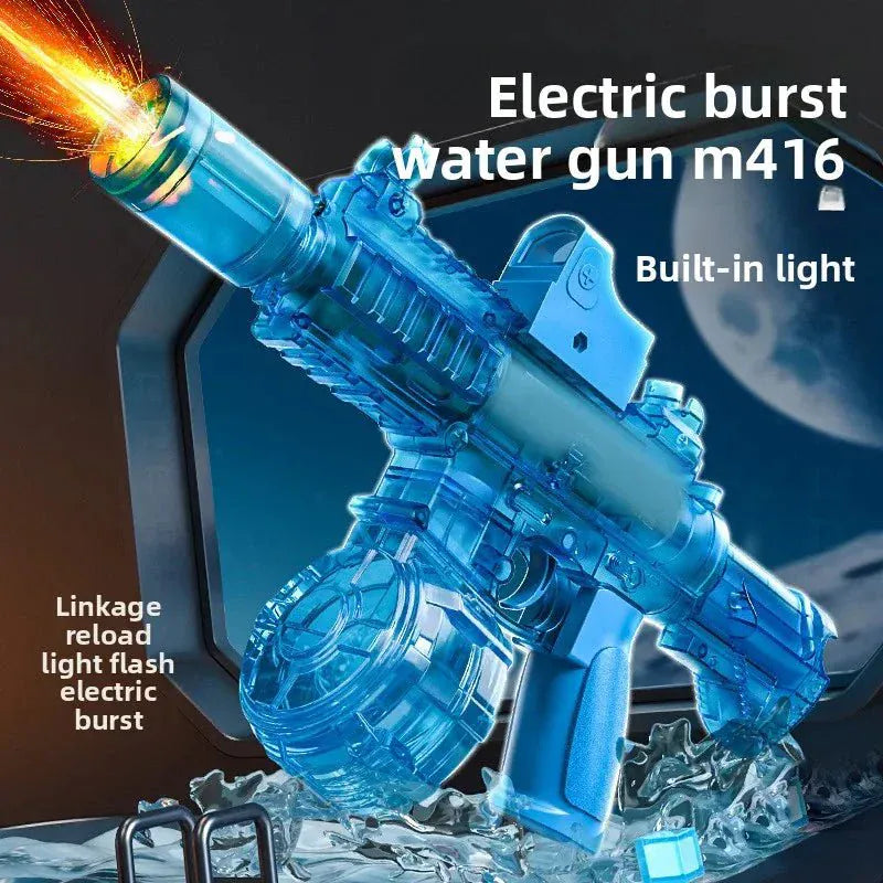 M416 Electric Luminous Water Gun LED Light Powered Blaster Motumal-motumal