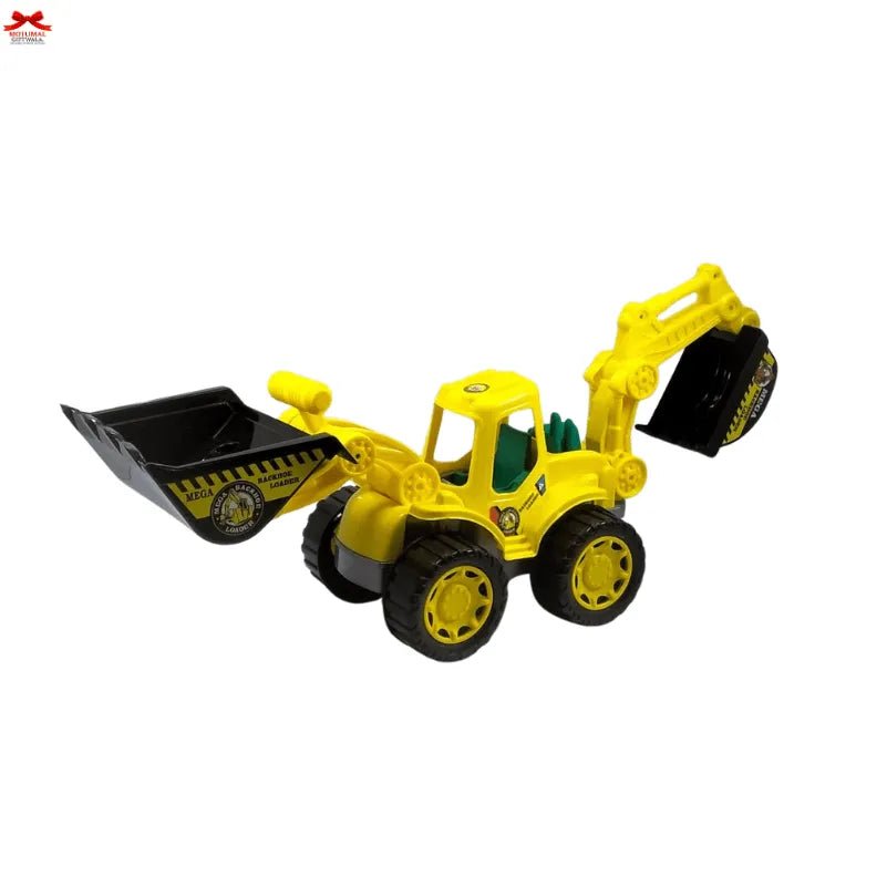 MAAZ Mega Backhoe Loader Toy Construction Vehicle Kids-motumal