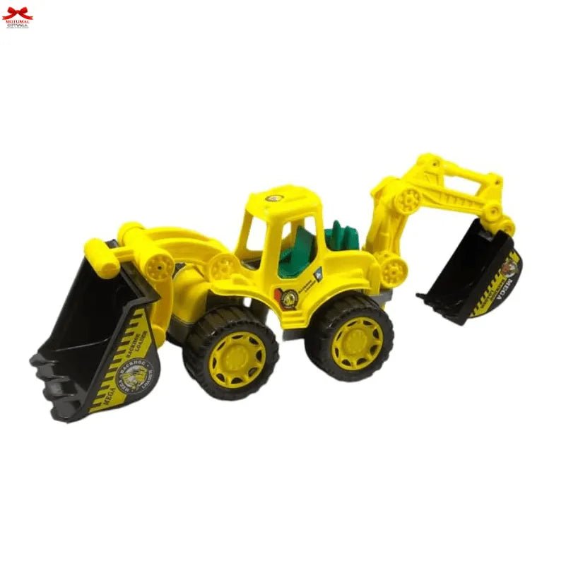 MAAZ Mega Backhoe Loader Toy Construction Vehicle Kids-motumal