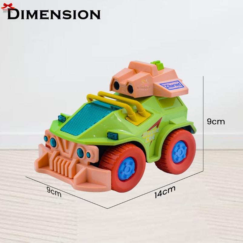 Magic City Speedy Dragon Missile Car LED Light Music Motumal-motumal