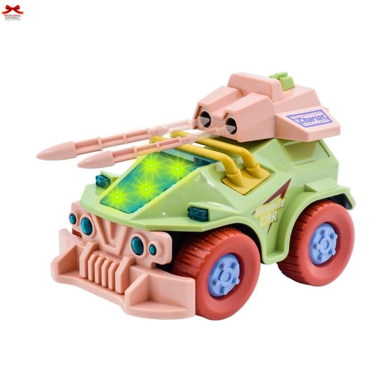 Magic City Speedy Dragon Missile Car LED Light Music Motumal-motumal