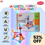 Magnetic Building Blocks Kids Chanak STEM Toy Educational-motumal