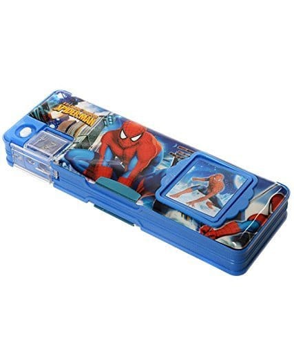 Magnetic Geometry Pencil Box Calculator Dual Sharpener Motumal-motumal