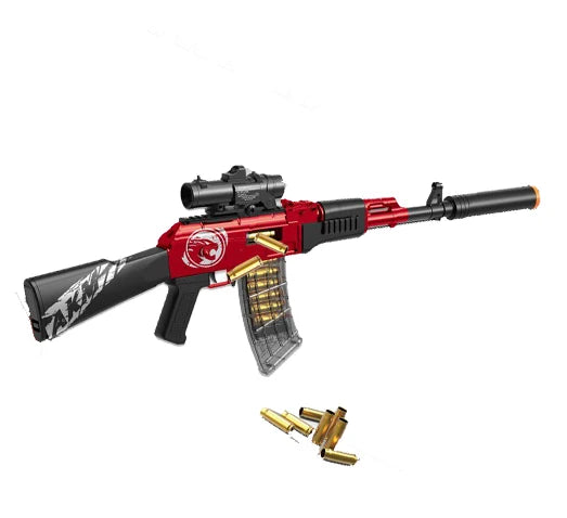 Electric Serial Gun Game EVA Soft Bullet Gun – Automatic Outdoor Interactive Foam Bullet Toy for Kids