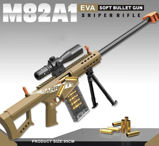 Electric Serial Gun Game EVA Soft Bullet Gun – Automatic Outdoor Interactive Foam Bullet Toy for Kids