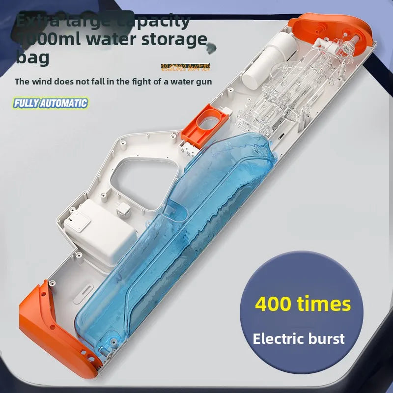 HD810 Powerful Electric Water Gun – Automatic ABS Electronic Water Blaster Toy for Kids Summer Outdoor Fun