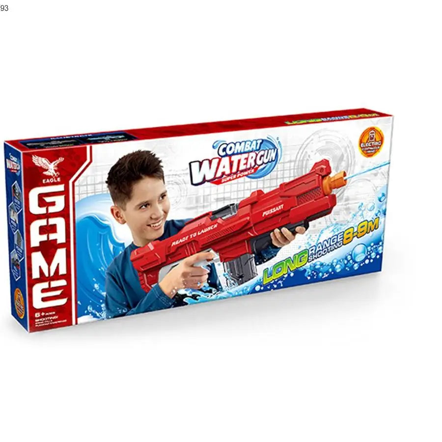 New 2024 Powerful Electric Water Pressure Gun Toy – High Pressure Automatic Spray Water Gun for Boys Summer Outdoor Fun