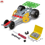 Mechanix-0 STEM Metal Construction Kit 5 Models Kids Motumal-motumal