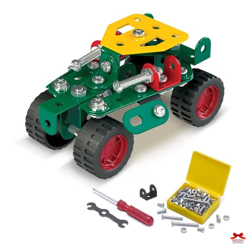 Mechanix Battle Station STEM Construction Toy Kit 95 Pieces Motumal-motumal