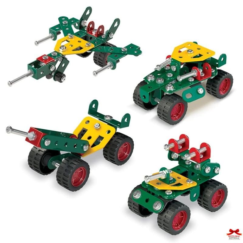 Mechanix Battle Station STEM Construction Toy Kit 95 Pieces Motumal-motumal