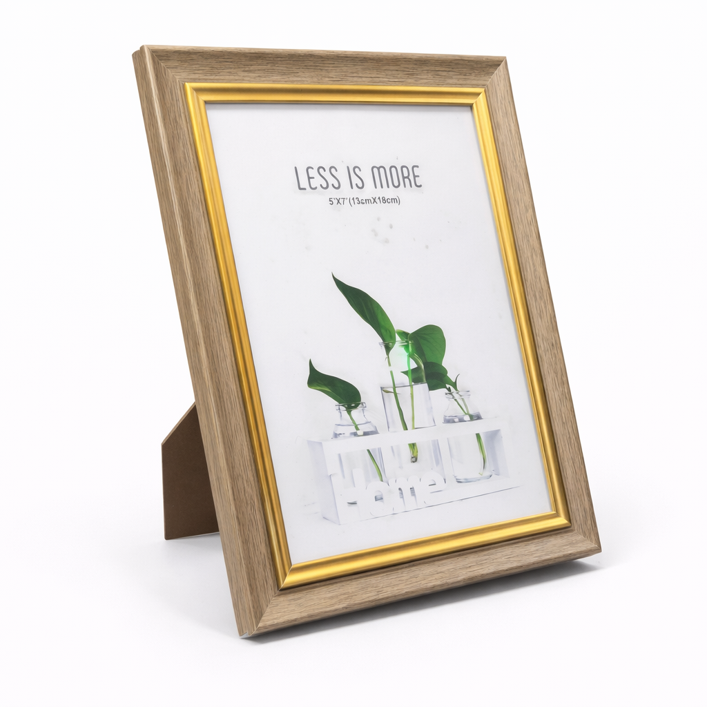 Minimalist frame with plant arrangement-motumal