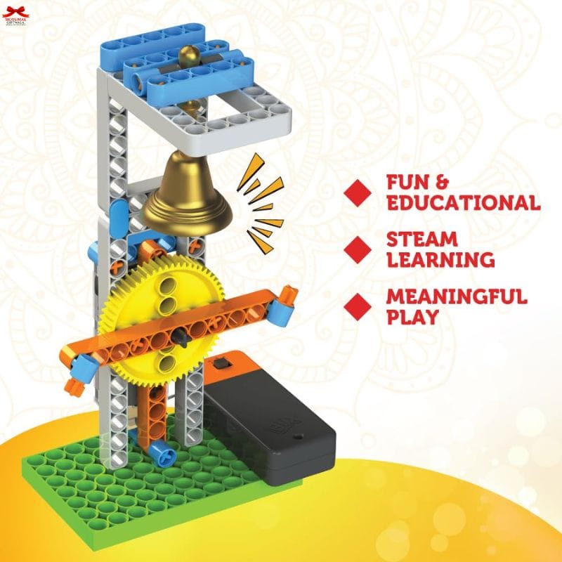 Motorized STEM Construction Kit Devotional Models 8Plus Kids Motumal-motumal