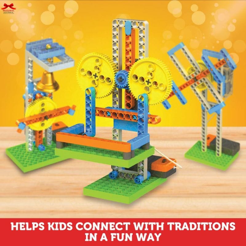 Motorized STEM Construction Kit Devotional Models 8Plus Kids Motumal-motumal