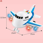 Musical Aeroplane Toy Light Plane Kids A380 Lights Music Motumal-motumal
