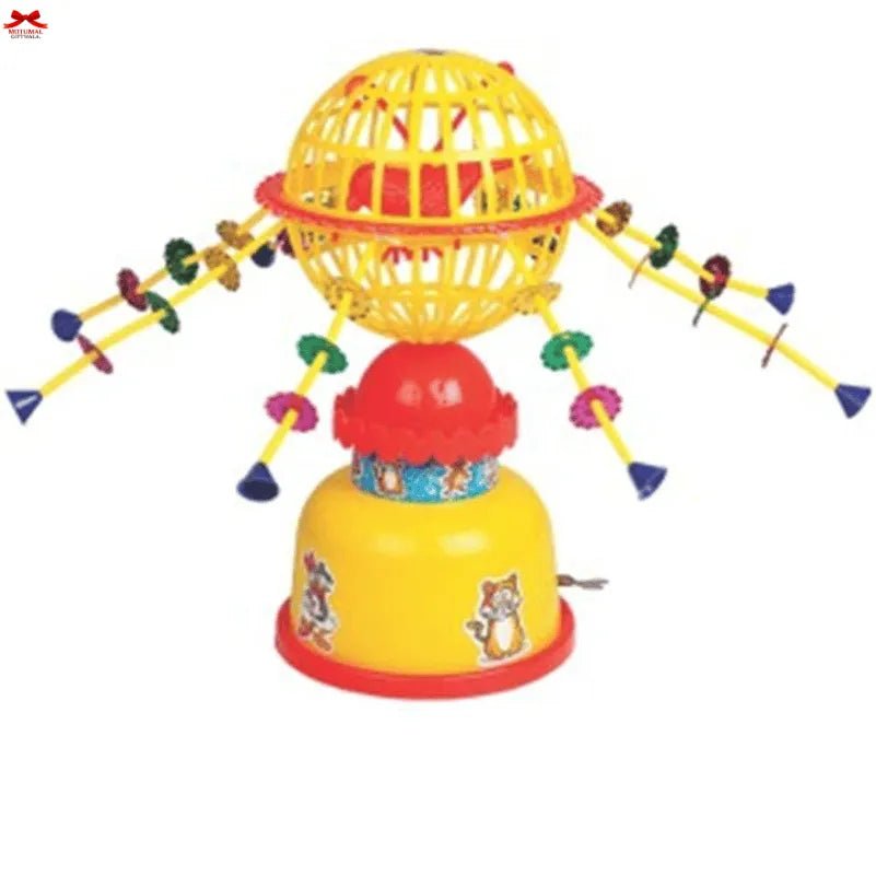 Musical Merry Go Round Jhoomer Toy Spinner Soothing Kids Motumal-motumal