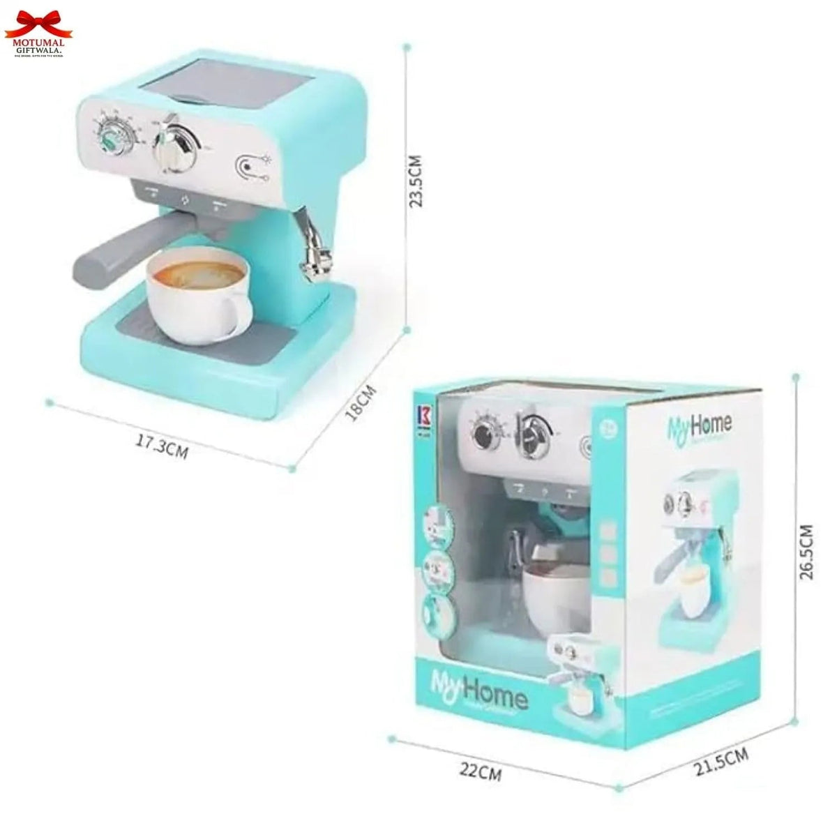 My Home Spray Coffee Machine Toy Kids Kitchen Playset Motumal-motumal