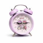 Pastel Lavender Labubu Alarm Clock Cartoon Dial Bedroom Motumal-motumal