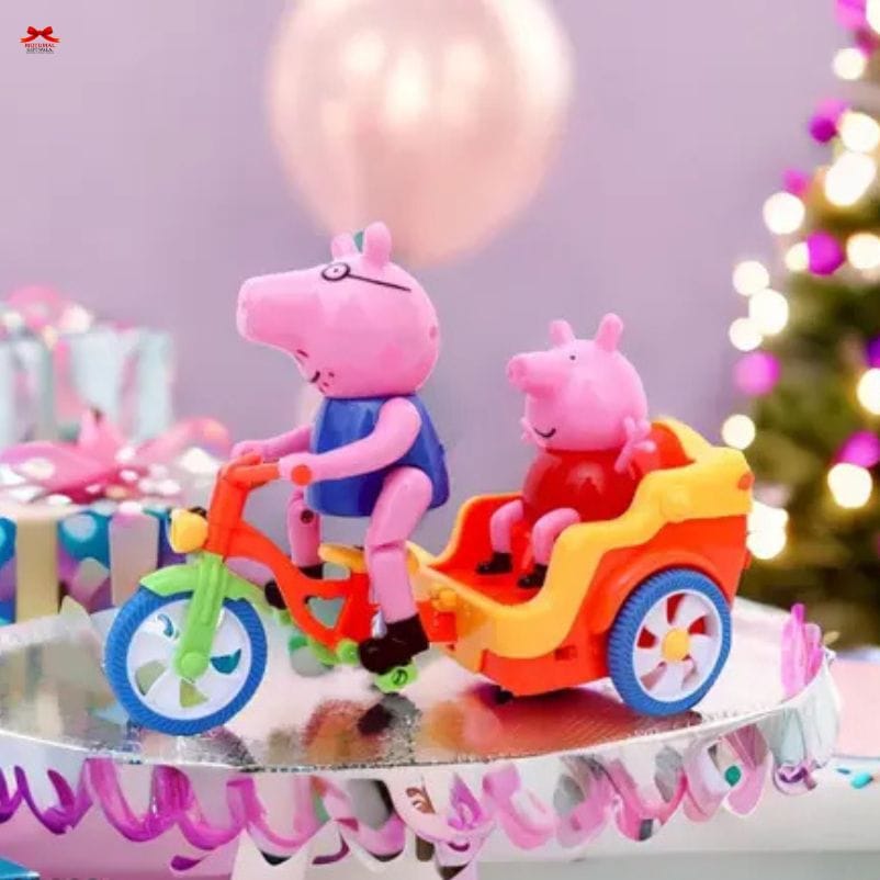 Peppa Pig Tricycle Toy Musical Battery Powered Ride On Motumal-motumal
