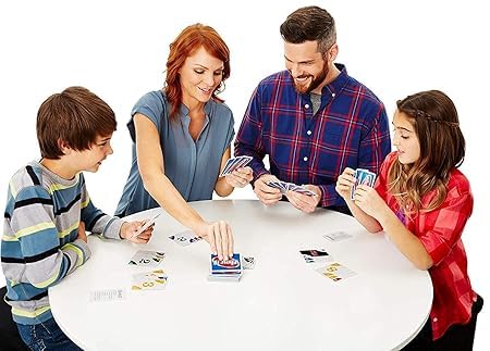 Phase 10 Card Game Ten Phases Challenge Family Fun-motumal