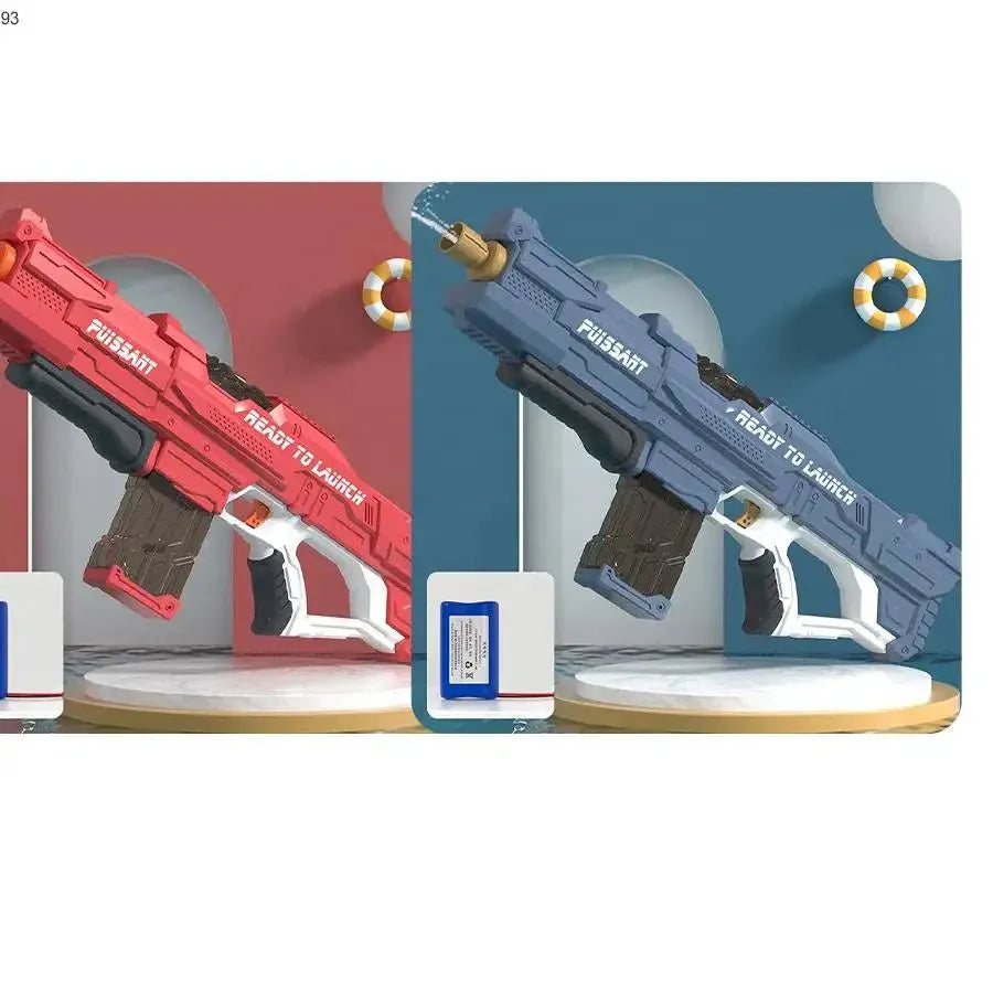 Powerful Electric Water Gun Toy Long Range Spray Action Motumal-motumal