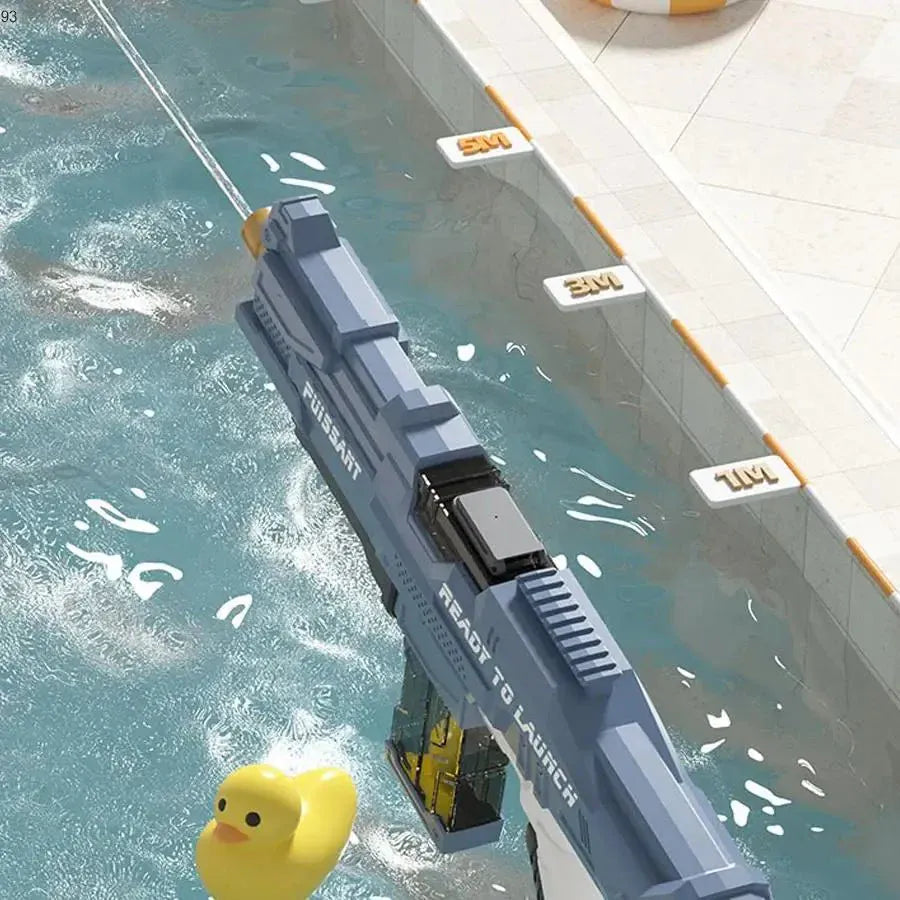 Powerful Electric Water Gun Toy Long Range Spray Action Motumal-motumal