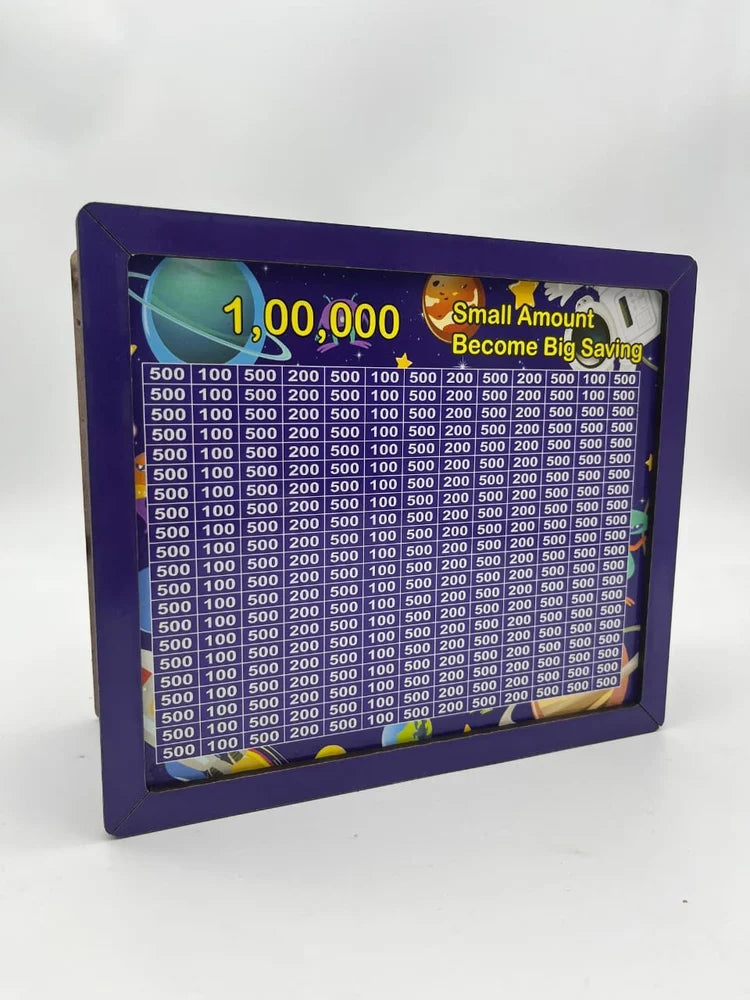 Educational chart with numbers and motivational text on a white background