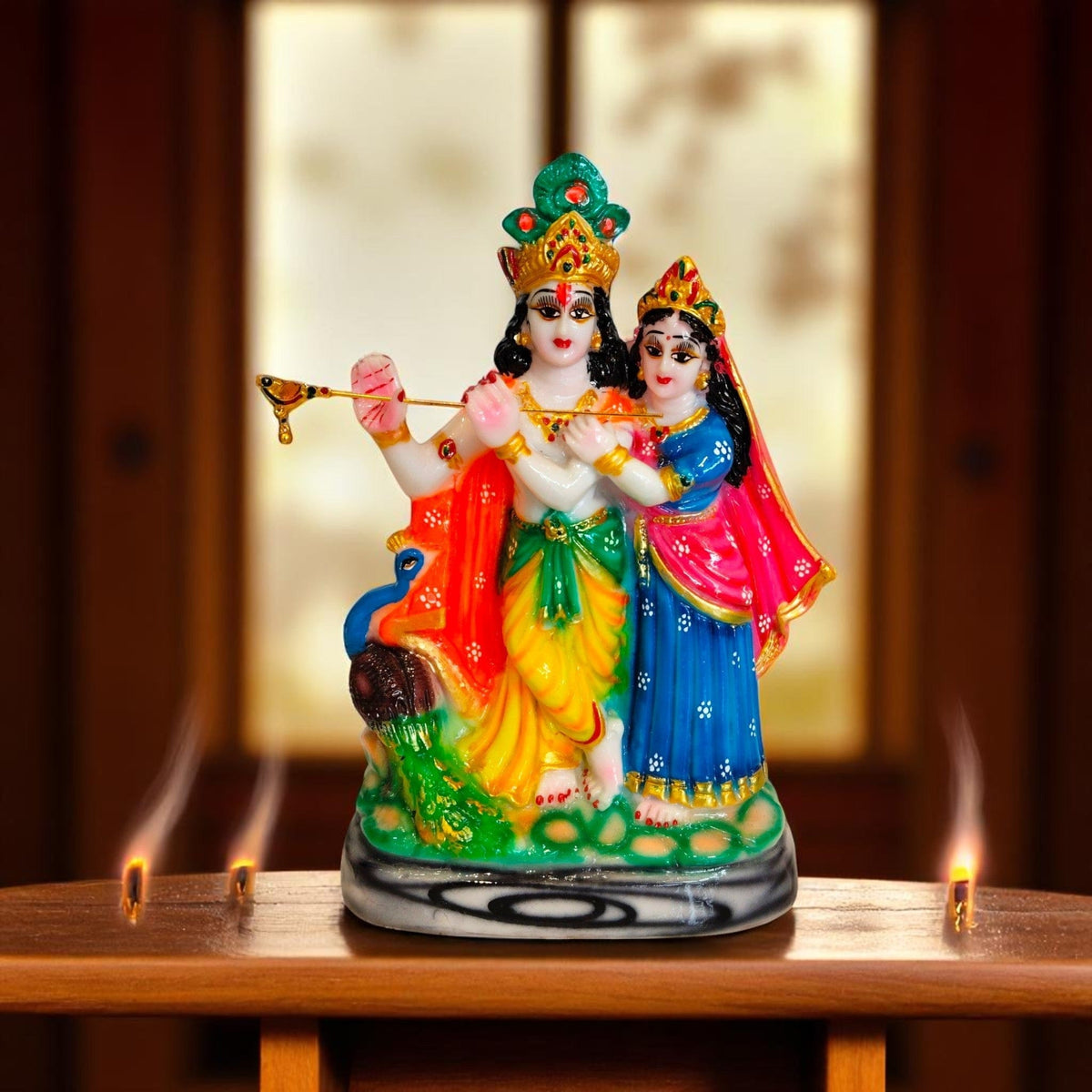 Radha Krishna Murti Idol Ranchi Home Shrine Decor Motumal-motumal
