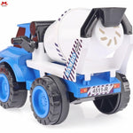 Rambo Cement Mixer Truck Friction Powered Construction Toy Motumal-motumal