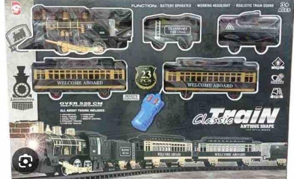 RC Classic Train Light Sound Locomotive Big Size Remote Control-motumal