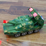 Remote Control Military Tank Toy Music Lights Sounds Motumal-motumal
