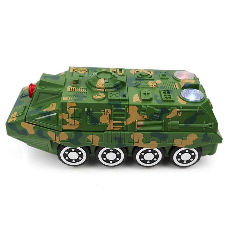 Remote Control Military Tank Toy Music Lights Sounds Motumal-motumal