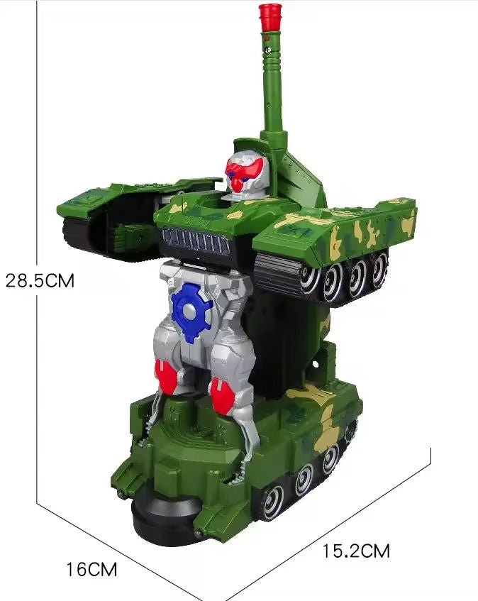 Remote Control Military Tank Toy Music Lights Sounds Motumal-motumal