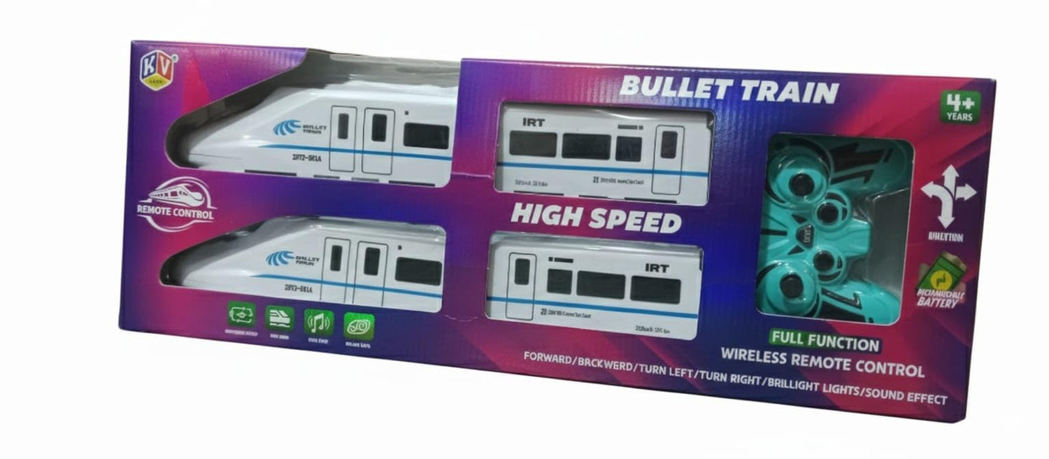 Remote Controlled High Speed Train RC Toy Light Sound Motumal-motumal
