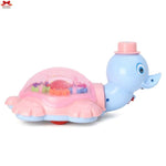 Romeo Duck Musical Gear Pull Toy Colorful Toddlers-motumal