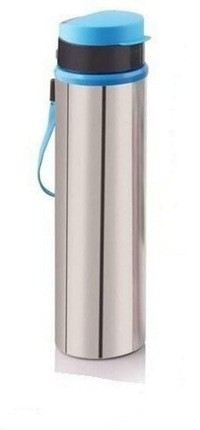 Sleek Flip Top Stainless Steel Water Bottle 700ML Motumal-motumal