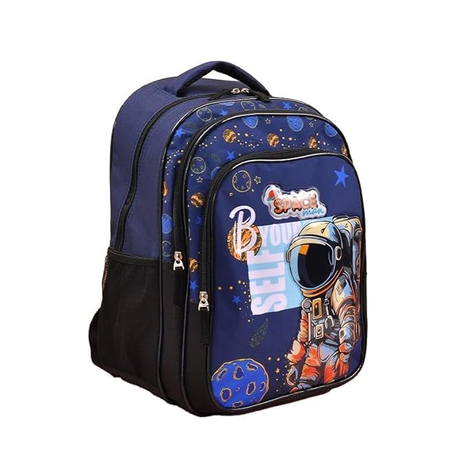 Space Theme Five In One Kids Backpack Lunch Box Motumal-motumal