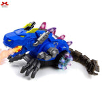 Spray Dinosaur Toy Mechanical Dragon LED Light Smoke Action Motumal-motumal
