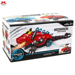 Spray Dinosaur Toy Mechanical Dragon LED Light Smoke Action Motumal-motumal