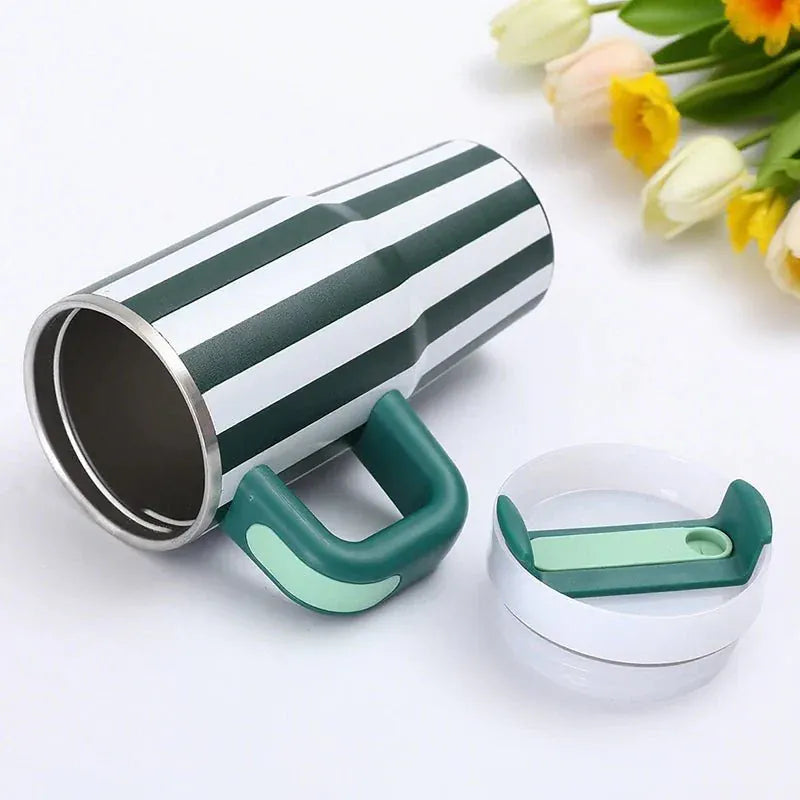 Stripes Stainless Steel Tumbler 500ML Vacuum Insulated Bottle Motumal-motumal