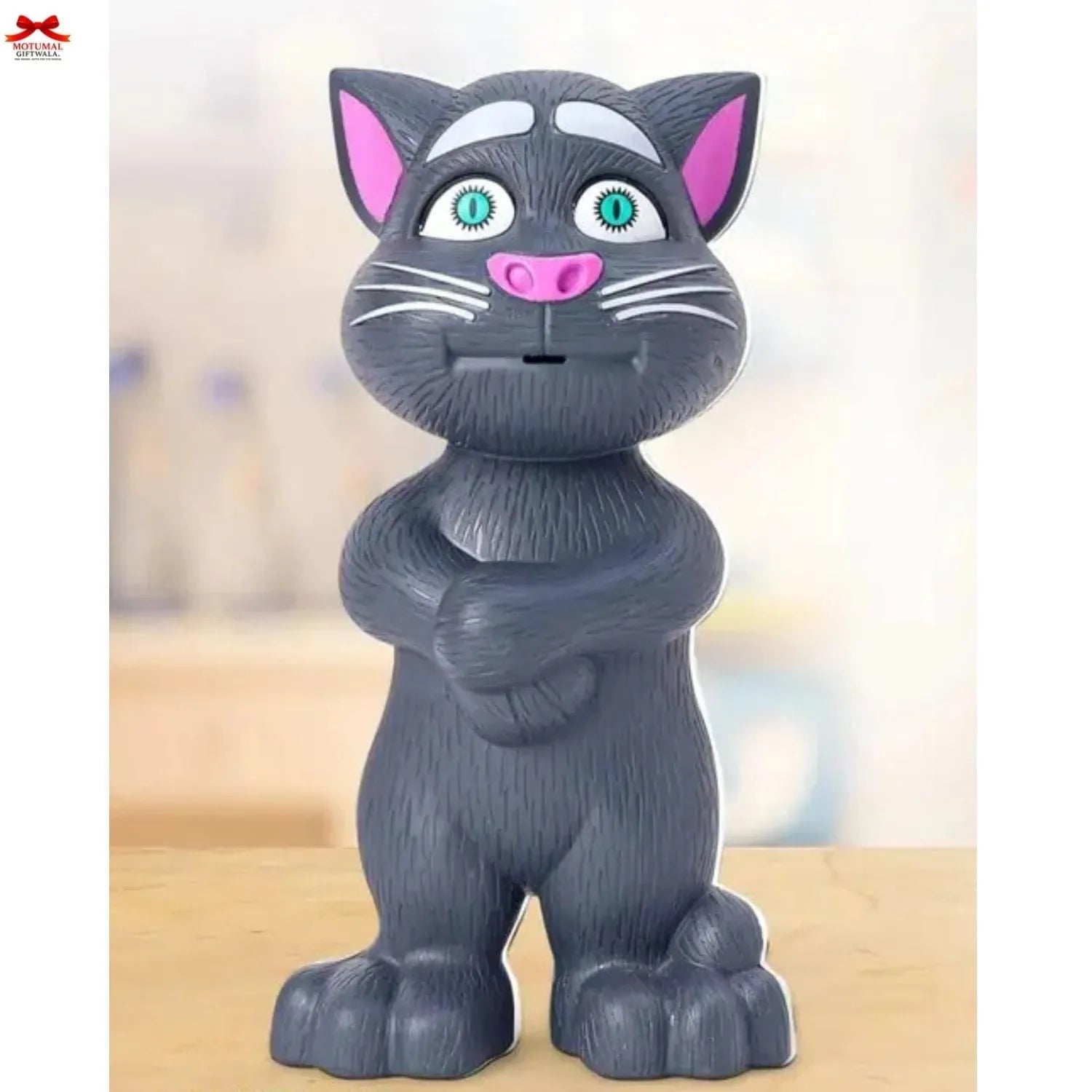 Talking Tom Cat Toy Interactive Voice Repeating Storytelling Motumal-motumal